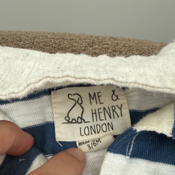 Striped and Patterned Baby Rompers - Picture 2 of 3